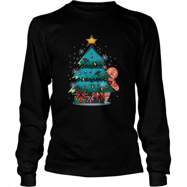 Gingerbread Man Christmas Tree Xmas Xmas shirt