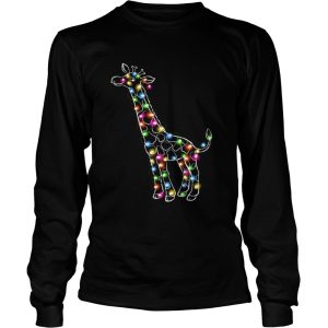Giraffe Christmas Lights shirt Giraffe Christmas Lights shirt