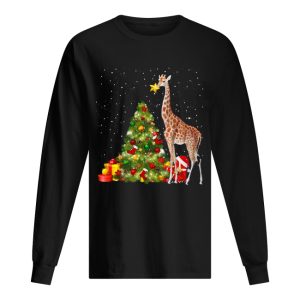 Giraffe and Christmas tree shirt Giraffe and Christmas tree shirt