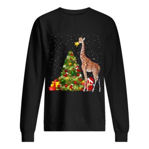 Giraffe and Christmas tree shirt Giraffe and Christmas tree shirt