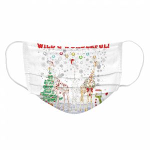 Giraffe may your holidays be wild and wonderful merry christmas shirt 4