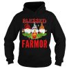 Gnomes Blessed Farmor Merry Christmas shirt