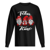 Gnomies Santa fika time Christmas shirt