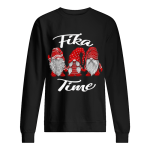 Gnomies Santa fika time Christmas shirt Gnomies Santa fika time Christmas shirt