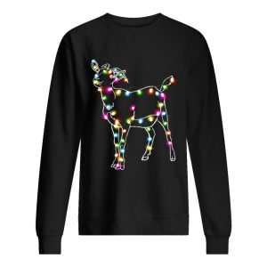 Goat Christmas lights shirt Goat Christmas lights shirt