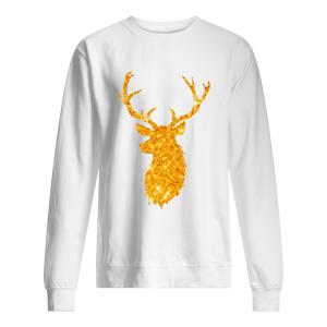 Gold Golden Reindeer Christmas Holiday shirt 1 Gold Golden Reindeer Christmas Holiday shirt 2