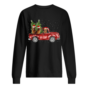 Golden Retriever Christmas Car shirt Golden Retriever Christmas Car shirt