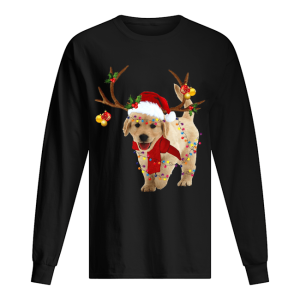 Golden Retriever Gorgeous Reindeer Crewneck shirt Golden Retriever Gorgeous Reindeer Crewneck shirt