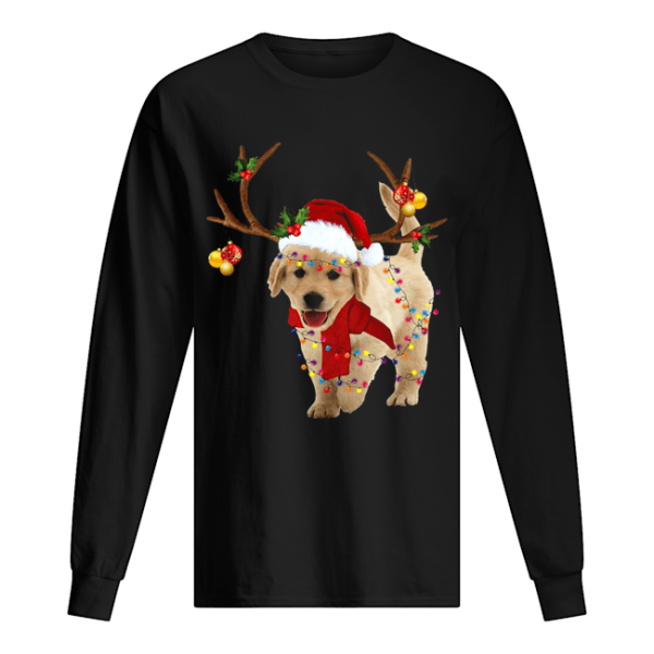 Golden Retriever Gorgeous Reindeer Crewneck shirt