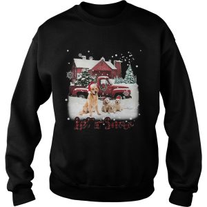 Golden Retriever let it snow Christmas shirt 2 Golden Retriever let it snow Christmas shirt 3