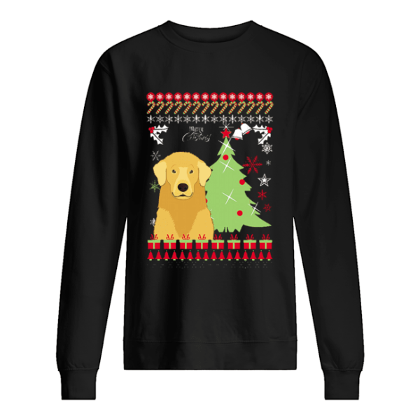 Golden retriever Ugly Christmas shirt