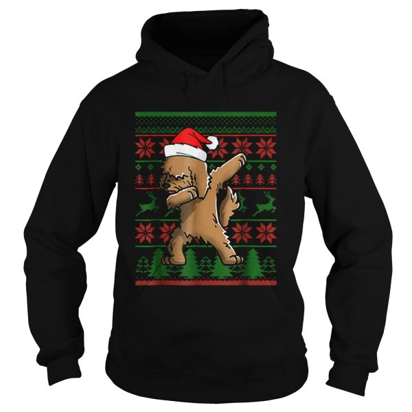 Goldendoodle Dabbing Xmas Santa Christmas shirt