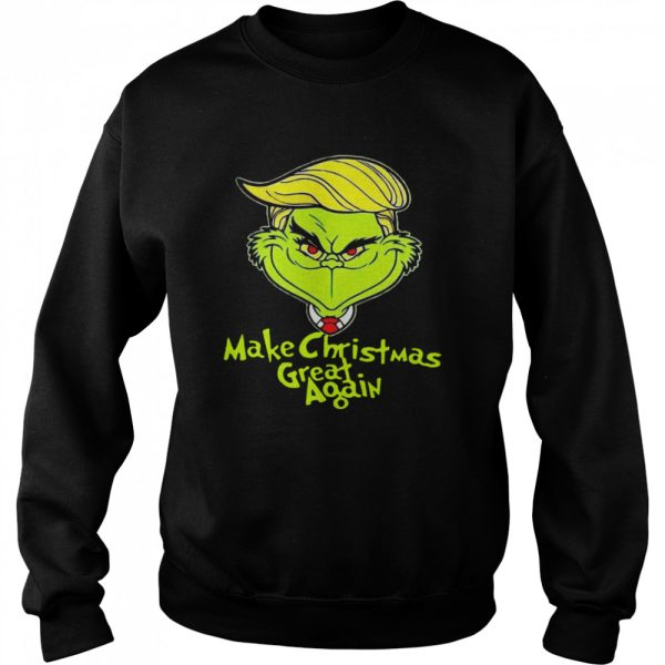 Good Grinch Trump Make Christmas Great Again shirt