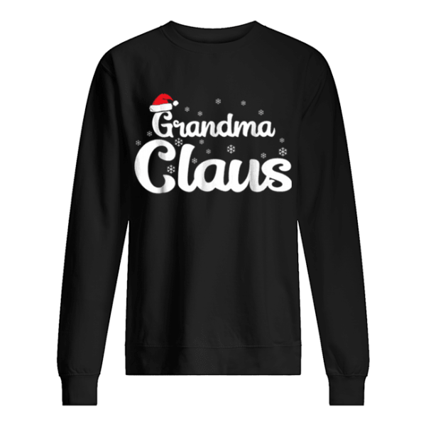 Grandma Claus Christmas Family Matching Pajama shirt