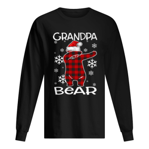 Grandpa Bear Pajama Dabbing Hat Santa shirt Grandpa Bear Pajama Dabbing Hat Santa shirt
