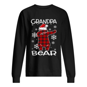 Grandpa Bear Pajama Dabbing Hat Santa shirt Grandpa Bear Pajama Dabbing Hat Santa shirt