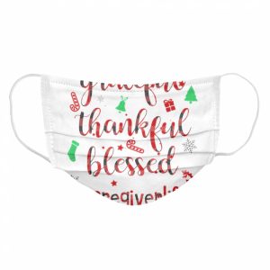 Grateful Thankful Blessed Caregiverlife Merry Xmas shirt 4