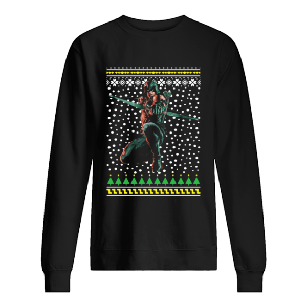 Green Arrow Ugly Christmas shirt