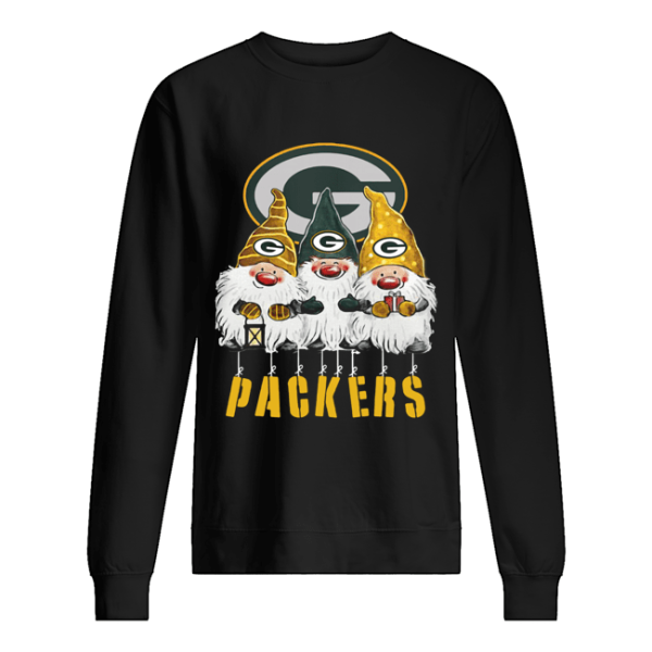 Green Bay Packers Santa Chibi Christmas shirt