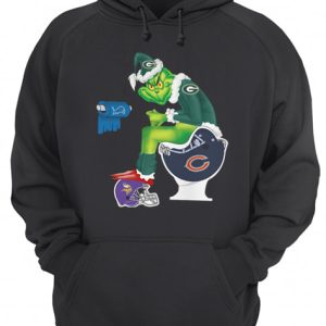 Green Bay Packers The Grinch Santa Chicago Bears Toilet Minnesota Vikings Detroit shirt 2 Green Bay Packers The Grinch Santa Chicago Bears Toilet Minnesota Vikings Detroit shirt 3