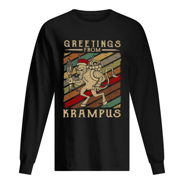 Greetings From Krampus Vintage shirt