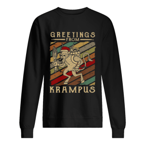 Greetings From Krampus Vintage shirt