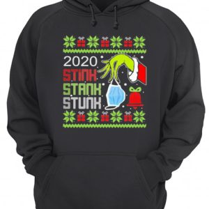 Grinch 2020 stink stank stunk mask ugly christmas shirt 3