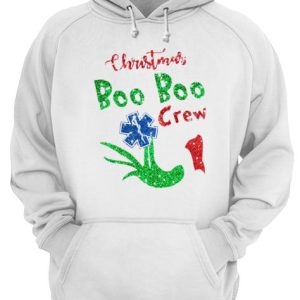 Grinch Hand Holding EMS Christmas Boo Boo Crew shirt 2 Grinch Hand Holding EMS Christmas Boo Boo Crew shirt 3