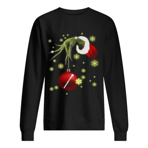 Grinch hand holding Makeup christmas shirt Grinch hand holding Makeup christmas shirt