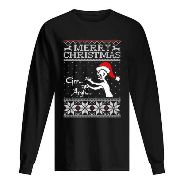 Grr Argh Vampire Monster Merry Christmas Ugly shirt