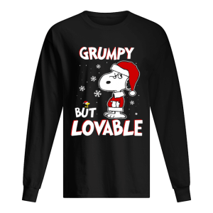 Grumpy but lovable Snoopy Christmas shirt Grumpy but lovable Snoopy Christmas shirt