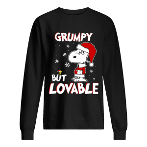 Grumpy but lovable Snoopy Christmas shirt Grumpy but lovable Snoopy Christmas shirt