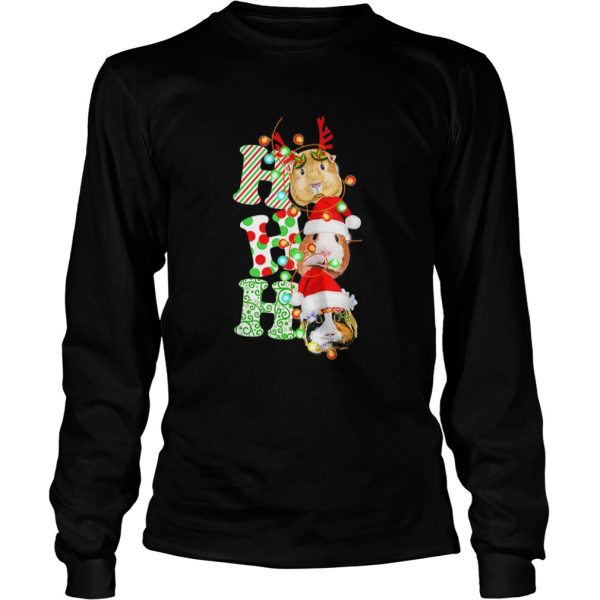 Guinea Pig Ho Ho Ho Christmas shirt