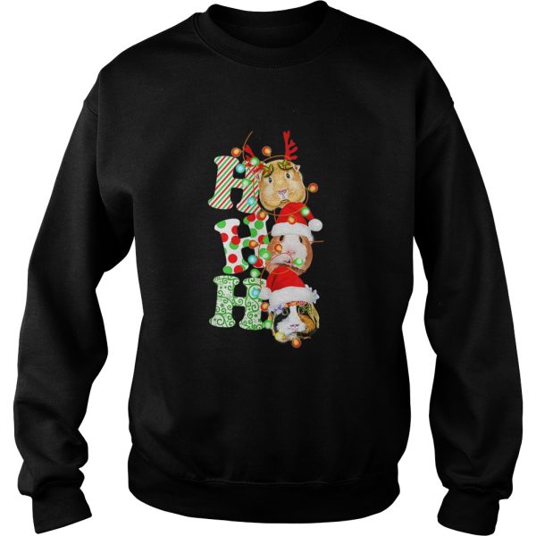 Guinea Pig Ho Ho Ho Christmas shirt