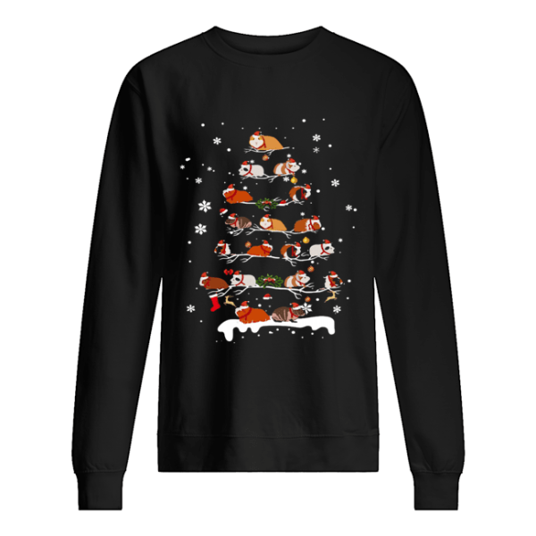 Guinea Pigs Christmas Tree shirt