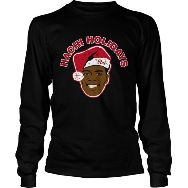 Hachi Holiday shirt