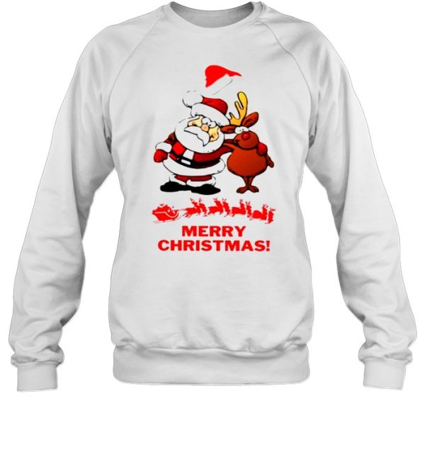 Hail Santa Merry Christmas shirt