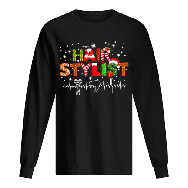 Hair Stylist Merry Christmas shirt