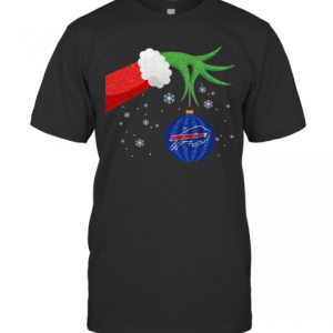 Hand The Grinch Holding Christmas 2020 Ornament Buffalo Bills T-Shirt Hand The Grinch Holding Christmas 2020 Ornament Buffalo Bills T-Shirt