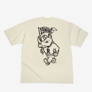 19nine Monochromatic Logo Heavy T 3