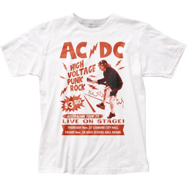 ACDC Live on Stage Mens T Shirt
