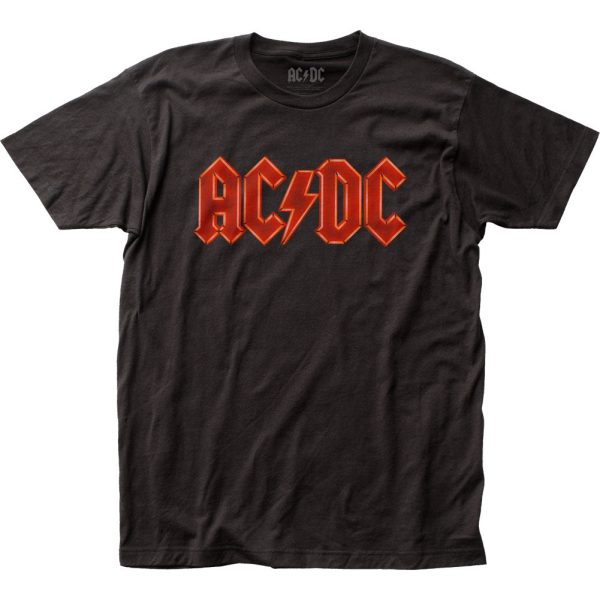 ACDC Neon Logo Mens T Shirt