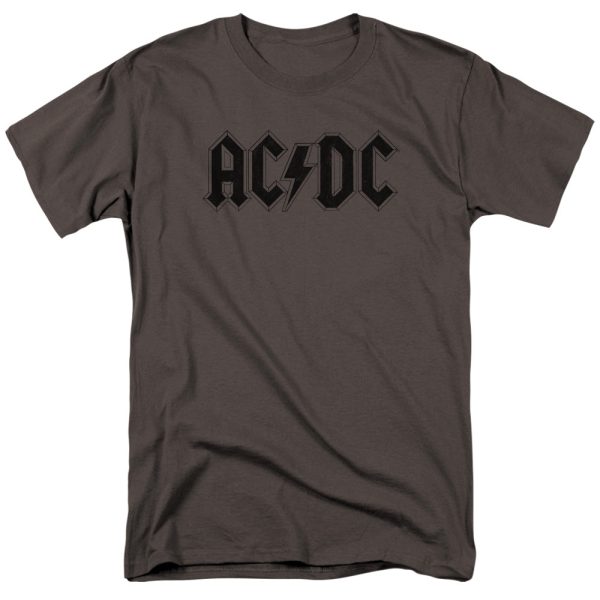 ACDC Worn Logo Mens T Shirt