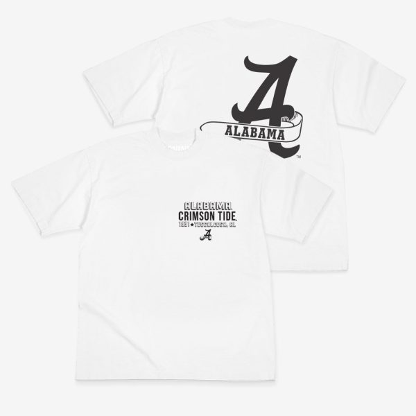 Alabama Monochromatic Logo Heavy T