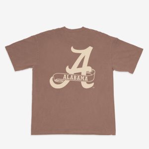 Alabama Monochromatic Logo Heavy T 2 Alabama Monochromatic Logo Heavy T 3