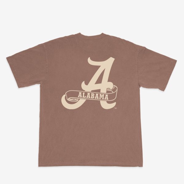 Alabama Monochromatic Logo Heavy T