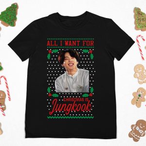 All I Want For Christmas Is Jungkook Ugly Sweatshirt