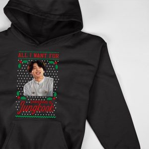 All I Want For Christmas Is Jungkook Ugly Sweatshirt 3