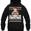 All I Want For Christmas Trump Prison Ugly Sweater Hoodie Shirt