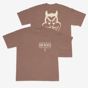 Arizona State Monochromatic Logo Heavy T 1